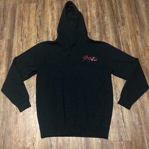 Stray Kids Maniac 2023 Tour Hoodie Men's Large Black Pullover Unisex Kpop Band